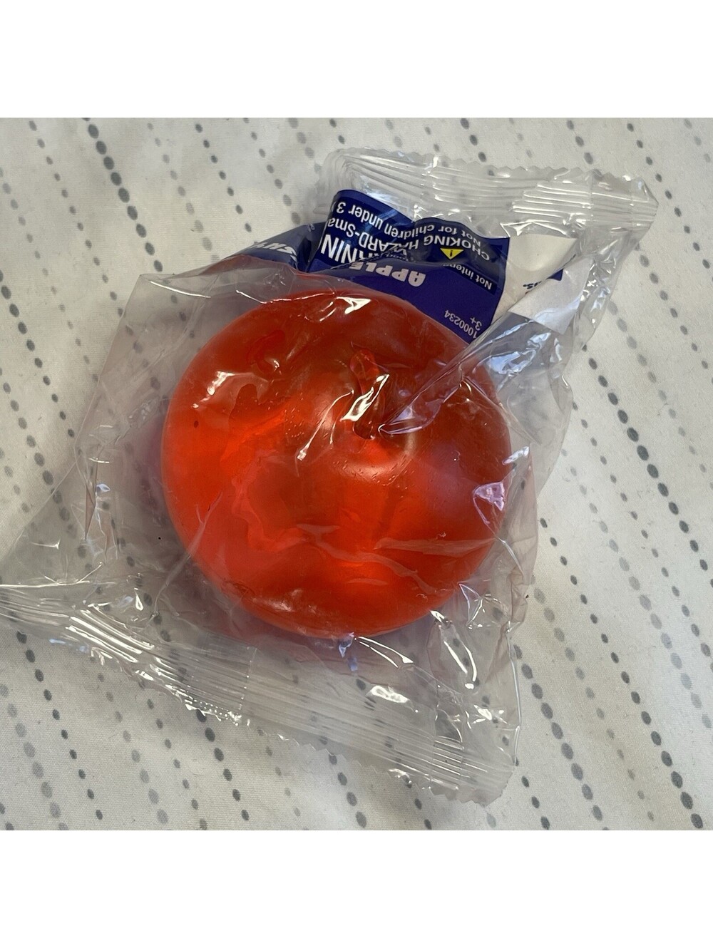 Apple Squishy Sugar Stress Ball Fidget Toy for Anxiety Relief, ONLY ONE RANDOM